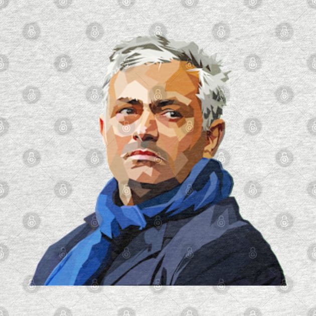 Mourinho Lowpoly Arty by Worldengine